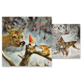 Comello Rien Poortvliet Christmas cards