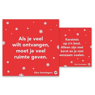 Comello Omdenken Weihnachtskarten