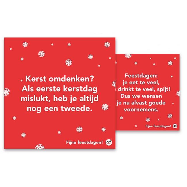 Omdenken Christmas cards