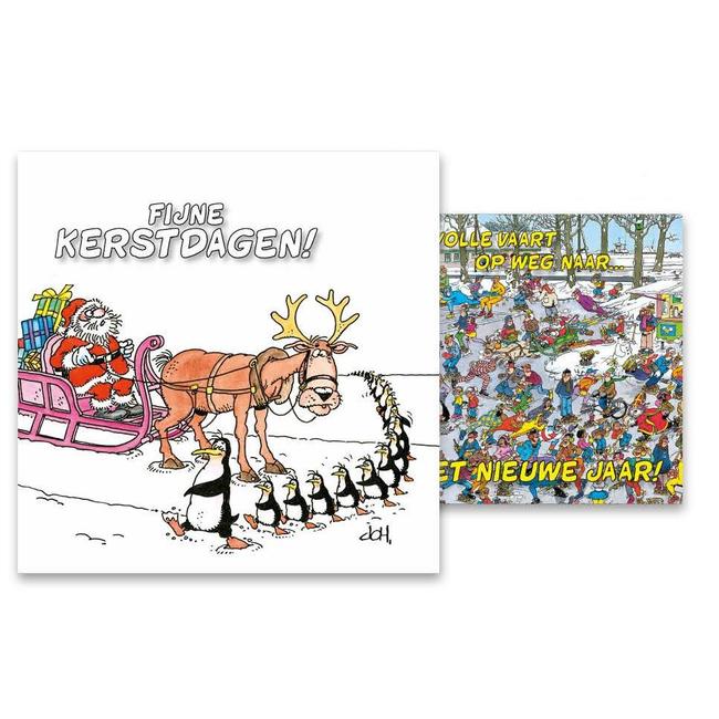 Cartes de Noël de Jan van Haasteren