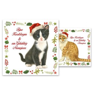 Comello Francien's Cats Weihnachtskarten