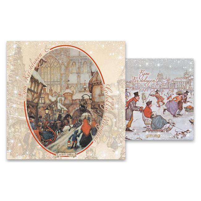 Comello Tarjetas de Navidad de Anton Pieck