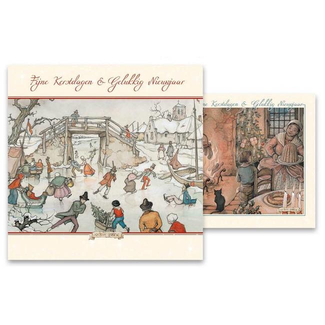 Comello Anton Pieck Christmas cards