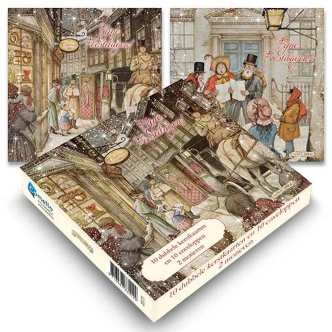 Comello Anton Pieck Christmas cards