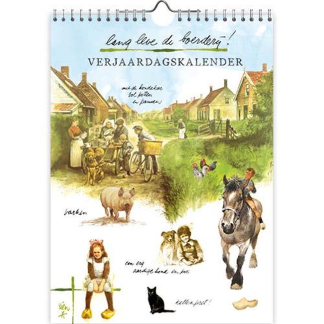 Rien Poortvliet long live the farm Birthday calendar