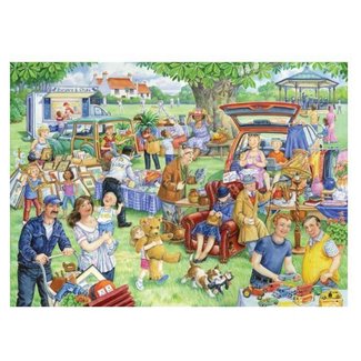 The House of Puzzles Auto Boot Verkauf Puzzle 1000 Teile