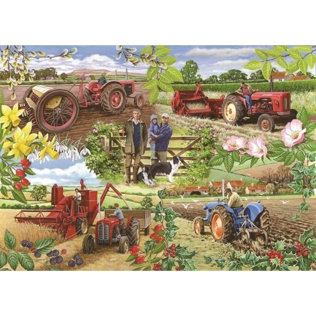 Puzzle dell'anno agricolo 1000 pezzi