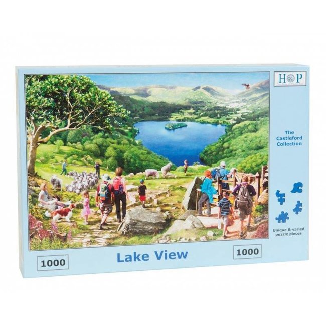 Puzzle vista lago 1000 pezzi