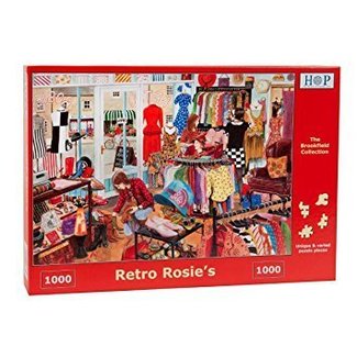 The House of Puzzles Puzzle retrò di Rosie 1000 pezzi