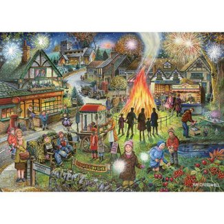 The House of Puzzles Puzzle verde autunno 1000 pezzi