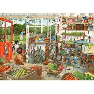 The House of Puzzles Potting Shed Puzzel 1000 Stukjes