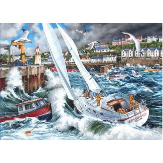 The House of Puzzles Casse-tête "Storm Chased" 1000 pièces
