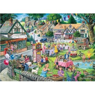 The House of Puzzles Puzzle verde estate 1000 pezzi