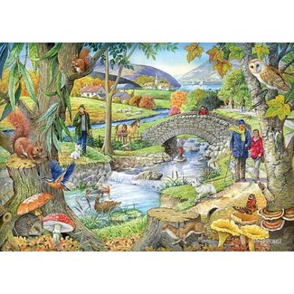 The House of Puzzles Casse-tête "Riverside Walk" 1000 pièces