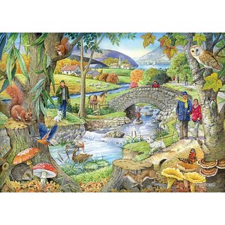 The House of Puzzles Puzzle Riverside Walk 1000 pezzi