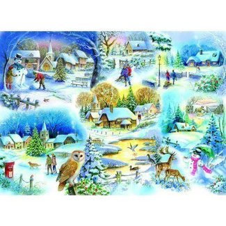 The House of Puzzles Let It Snow Puzzle 1000 pièces