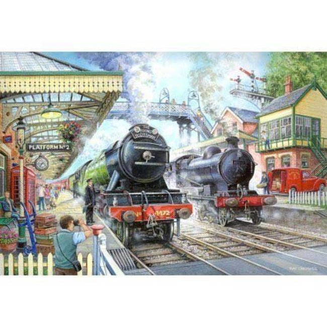 The House of Puzzles Train Now Standing Puzzle 1000 Pieces