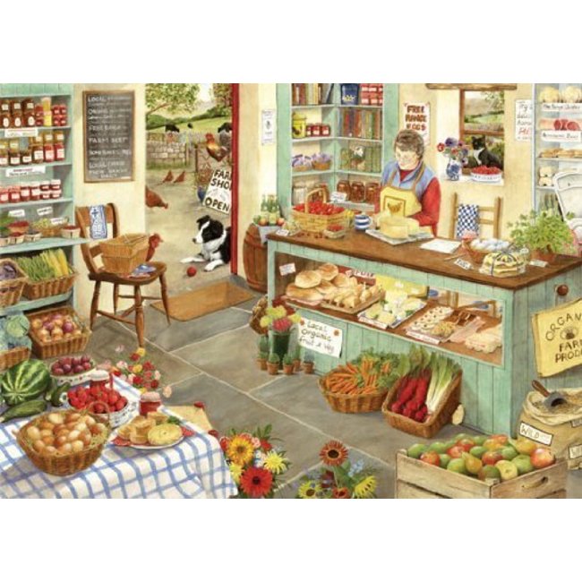 Puzzle Farm Shop 1000 Piezas