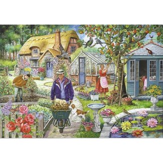 The House of Puzzles No.1 - En el jardín Puzzle 1000 piezas