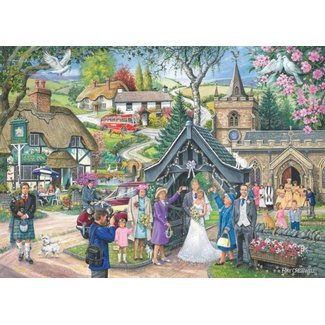 The House of Puzzles No.4 - Wedding Day Puzzel 1000 Stukjes