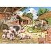 The House of Puzzles Puzzle de los cerditos de Poppy 500 piezas XL