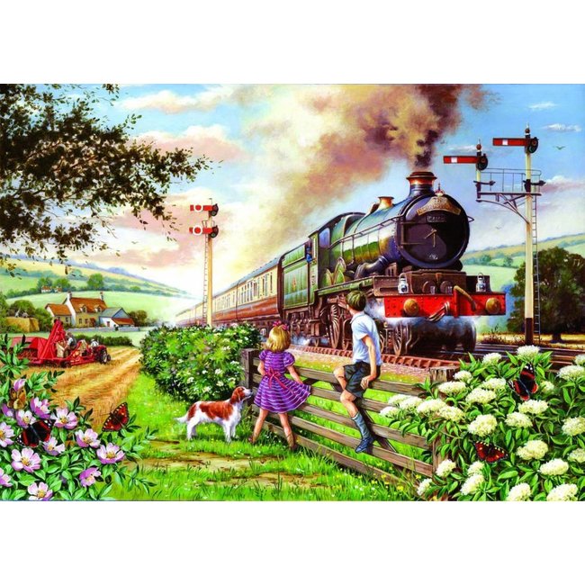 Puzzle per bambini della ferrovia 500 pezzi XL