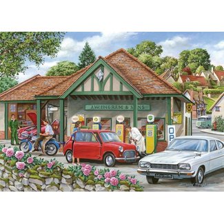 The House of Puzzles Casse-tête "Fill Her Up Please" 250 pièces XL
