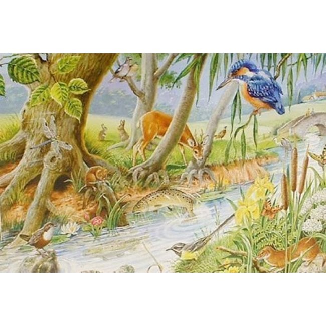 By The Riverbank Puzzle 250 Pieces XL