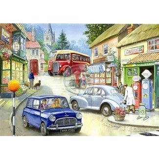 The House of Puzzles Country Town Puzzle 250 Teile XL