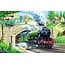 The House of Puzzles Puzzle di avvistamento del treno 250 pezzi XL