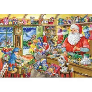 The House of Puzzles Nr.5 - Weihnachtsmannwerkstatt Puzzle 500 Teile
