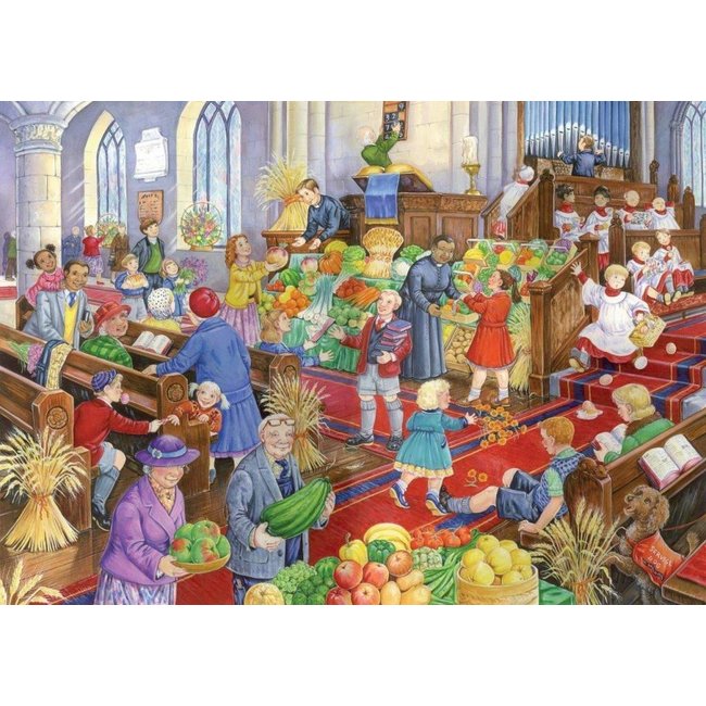 Harvest Festival Puzzle 500 Pieces