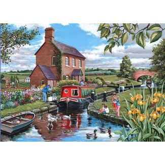 The House of Puzzles Puzzle Keepers Cottage 500 Piezas