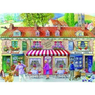 The House of Puzzles Friday Street Puzzle 500 Pieces