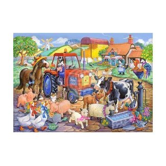 The House of Puzzles Puzzle 80 pièces Farm Friends