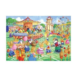 The House of Puzzles Kirmes Spiele Puzzle 80 Teile