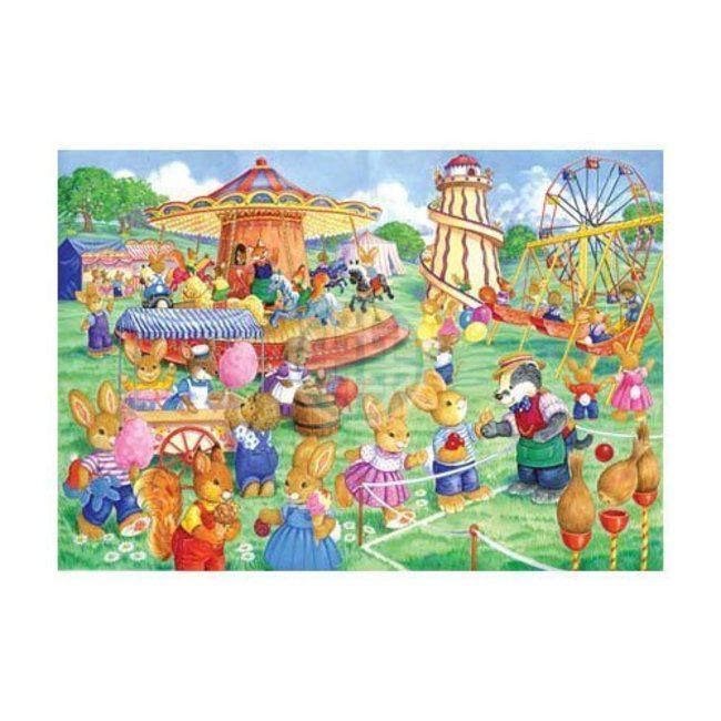 Kirmes Spiele Puzzle 80 Teile