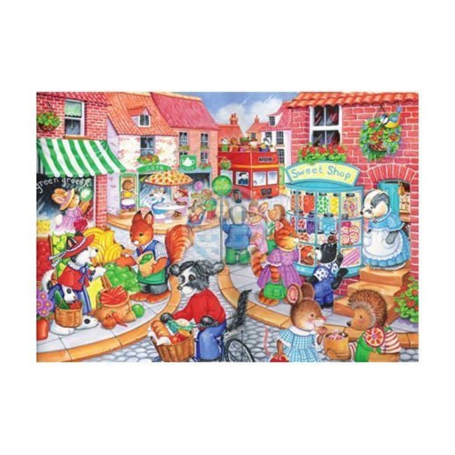 In The Town Puzzle 80 Pieces