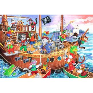 The House of Puzzles Pirates Ahoy Puzzle 80 pièces