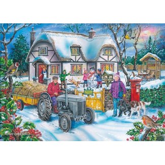 The House of Puzzles Holly Cottage Puzzle 1000 Teile