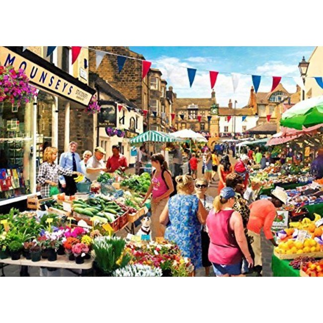 Street Market Puzzle 1000 pieces