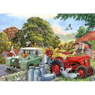 The House of Puzzles Bob & His Dog Puzzle 500 pieces XL