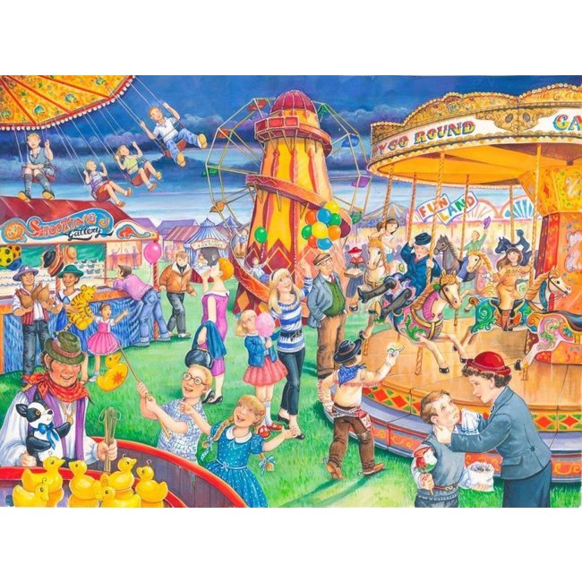 Fairground Rides Puzzle 250 XL pieces