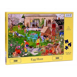 The House of Puzzles Puzzle de la Caza del Huevo 500 piezas