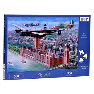 The House of Puzzles Fly Past Puzzle 500 Teile