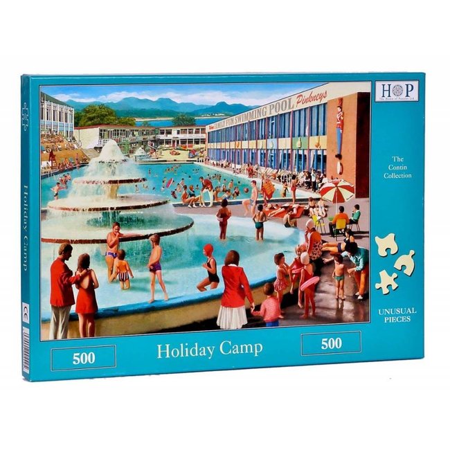 Puzzle Campamento de vacaciones 500 piezas