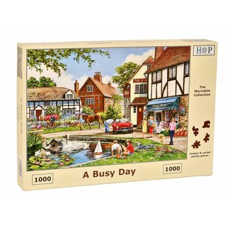 The House of Puzzles A Busy Day Puzzle 1000 Teile