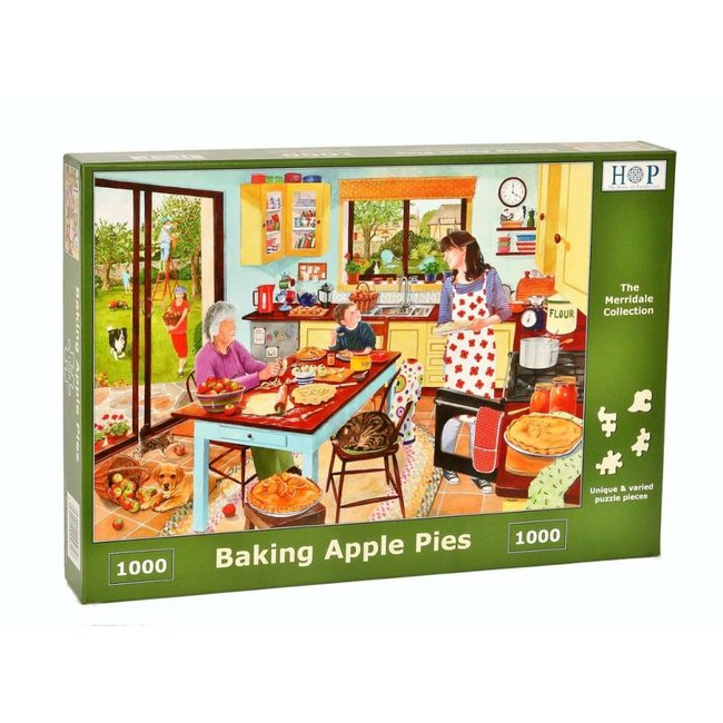 The House of Puzzles Backen Apfelkuchen Puzzle 1000 Teile