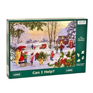 The House of Puzzles Kann ich helfen Puzzle 1000 Teile