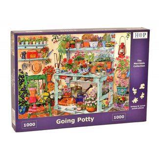 The House of Puzzles Going Potty Puzzle 1000 pieces